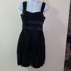 Bebe xsmall black mini dress. Wore once